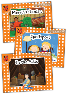 Jolly Phonics Readers - Set 7 - Orange Level (Pack Of 3)